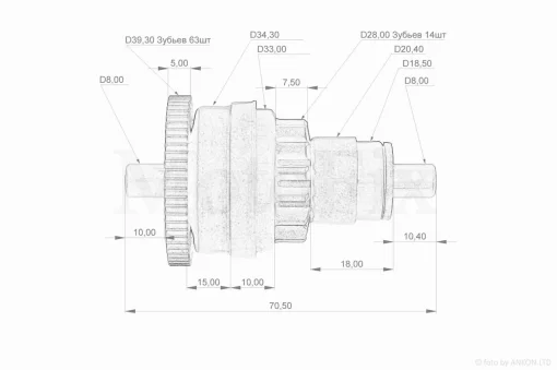 Бендікс TACT AF16 "LIPAI", QT-008856
