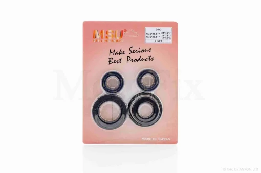 Сальники к-кт DIO AF18, TACT AF16 5шт "MSU" ТАЙВАНЬ, QT-013273