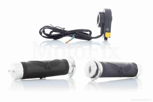 Ручки керма +блок кнопок веломотора 2T F80, QT-013935