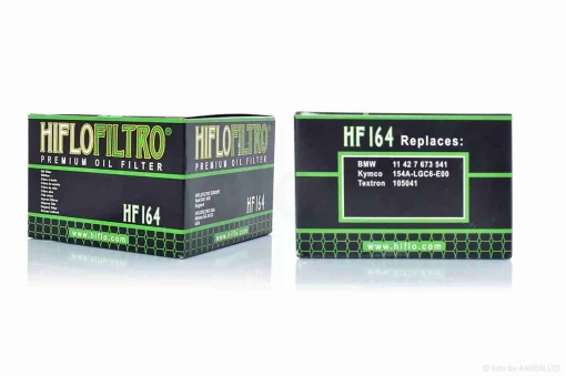 Фільтр масляний мото HF164 D76/H54 "HIFLO" ТАЙЛАНД, QT-005120