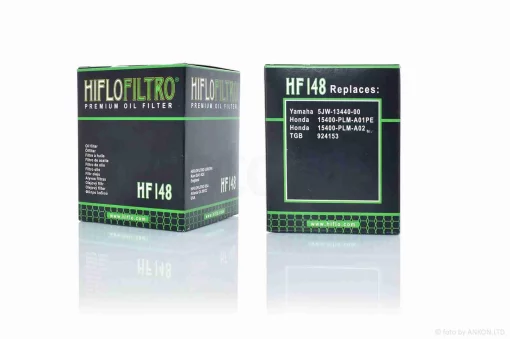 Фильтр масляный мото HF148 D65/H85 "HIFLO" ТАЙЛАНД, QT-005121