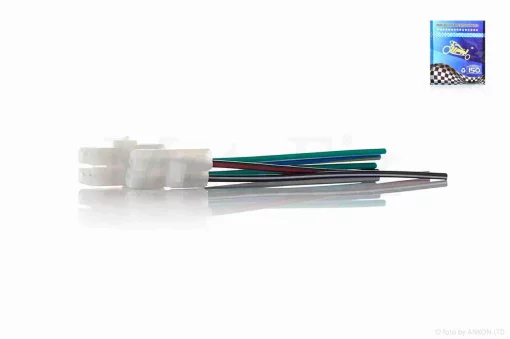 Разъем коммутатора GY6 50-150 4+2 мама, провода "LIPAI", QT-009527