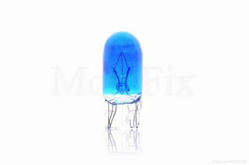 Лампа поворотів безцокольна T10 12V 3W синя "LIPAI", QT-021792