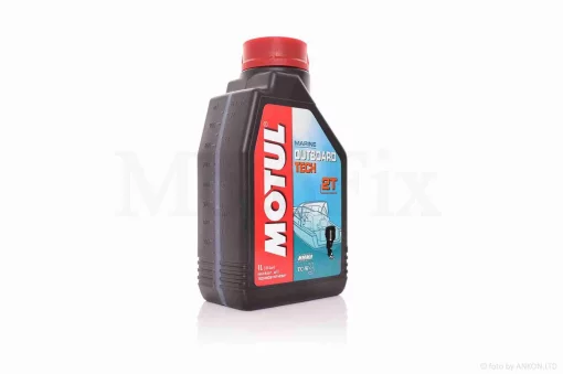 Масло моторное 2T, 1л синтетика "MTL" (лодочное OUTBOARD TECH) ФРАНЦИЯ, QT-015096