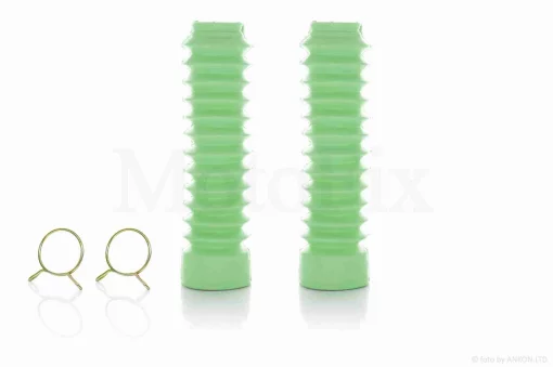 Гофри вилки універсальні d-30/45, L-190 зелені (клас B) +хомути, QT-009881