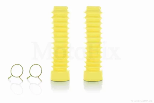 Гофры вилки универсальные d30/45, L190 +хомуты "LIPAI" (класс B, желтые), QT-015269