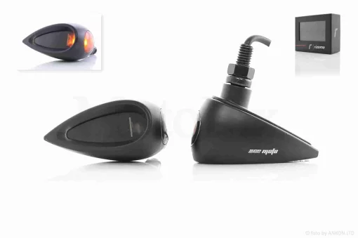 Повороты диодные (пара) железные "RIZOMA" (#A1), QT-021871