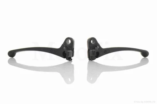 Важелі керма DIO барабан/барабан голі, чорні, QT-005691