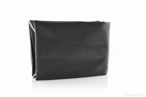 Чехол сиденья BWS MBK BOOSTER (L55cm) черный, серебристый кант "JD"_, QT-020871