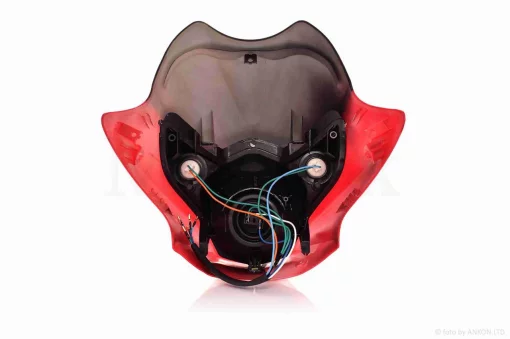 Обтічник з фарою HONDA CG150 TITAN MIX EX 2010 червоний, QT-016828