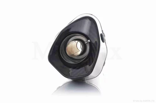 Глушник прямоток #DLJ015, сірий мат, карбон, QT-010381