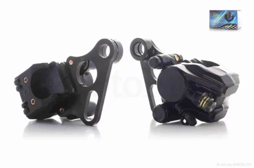 Супорт гальмівний TTR125 задній, однопоршневий "LIPAI" (чорний), QT-022347