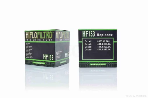 Фільтр масляний мото HF153 D76/H72 "HIFLO" ТАЙЛАНД, QT-006096