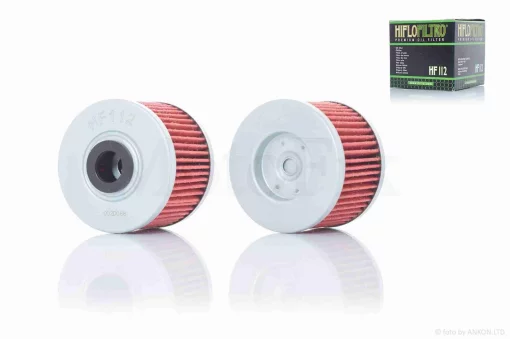 Фильтр масляный мото HF112 D50/H38 "HIFLO" ТАЙЛАНД, QT-006097