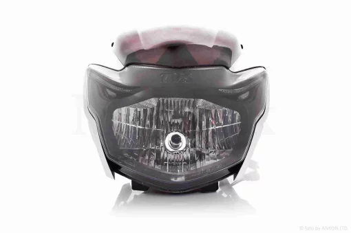 Обтічник з фарою TVS APACHE180 чорний, QT-010744