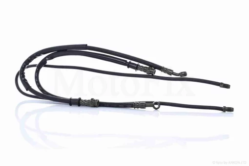 Шланг гальмівний гідравлічний зад, L2250, 3 секції, QT-022561