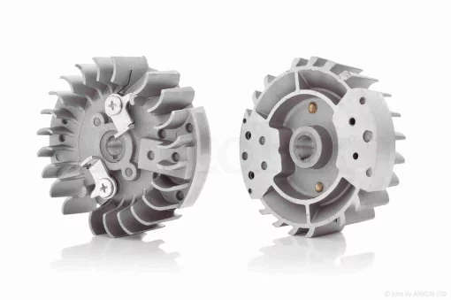 Магнето (маховик) пилы Goodluck 4500/5200 собачки металл "DR", QT-006225