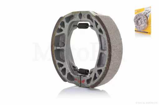 Колодки гальмівні (барабан) GY6 10/12", LEAD, Delta пряма пружина "LAONIU", QT-011025