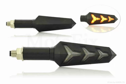 Повороти діодні пара #D-148 гнучка ніжка, динамічні, QT-011218