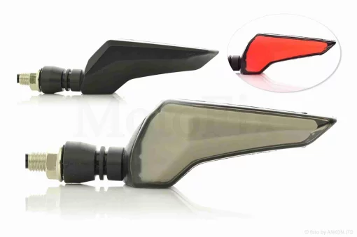 Повороти діодні пара #D-137 гнучка ніжка, з габаритом, QT-011222