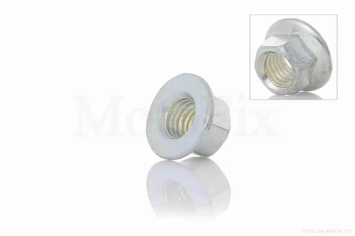 Гайка фланцева M7 шпильки циліндра GY6/JOG #OEM, QT-011373