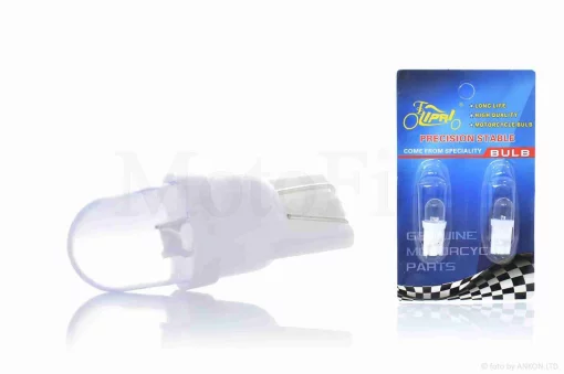 Лампи діодні поворотів безцокольні T15 1 кристал, 2шт, білі "LIPAI", QT-011495