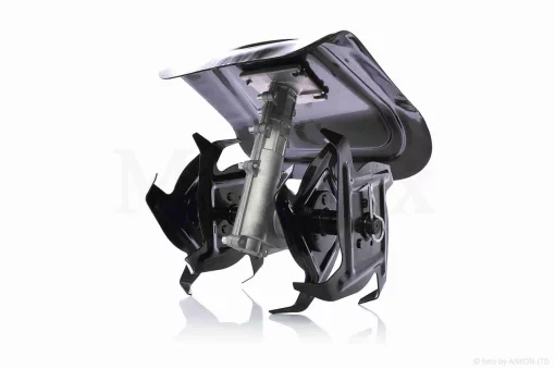 Насадка на мотокосу культиватор, із захистом, 7T, D28, QT-024038