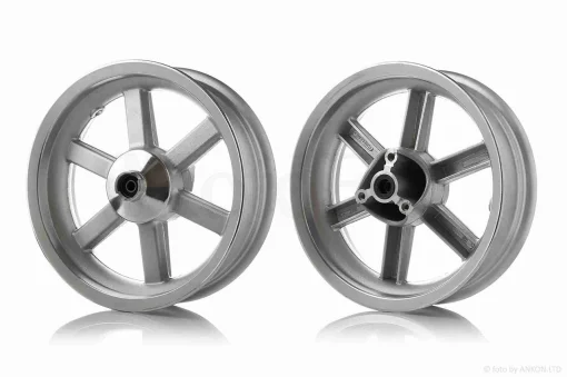 Диск колеса передний 12"-3.50 литой, 6 спиц, диск, d12, QT-011732