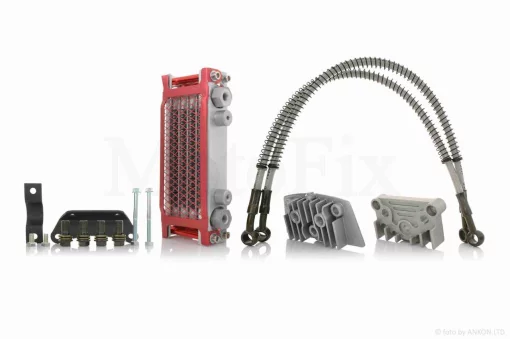 Радіатор охолодження олії Alpha, Delta, ATV, TTR 110 (червоний), QT-028897