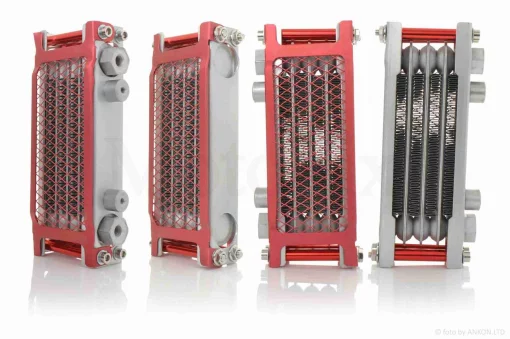 Радіатор охолодження олії Alpha, Delta, ATV, TTR 110 (червоний), QT-028897