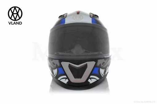 Шолом інтеграл "VLAND" #M62-Dino синій, L, QT-028905