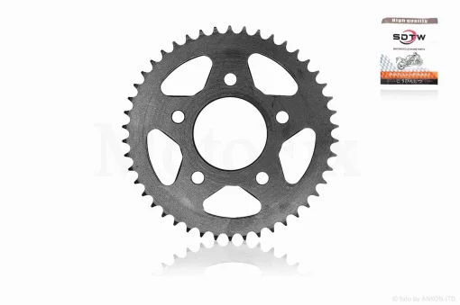 Зірка трансмісії задня 5-84/54, d65, D190 428-46T V200/250CR "SDTW" (black), QT-029004