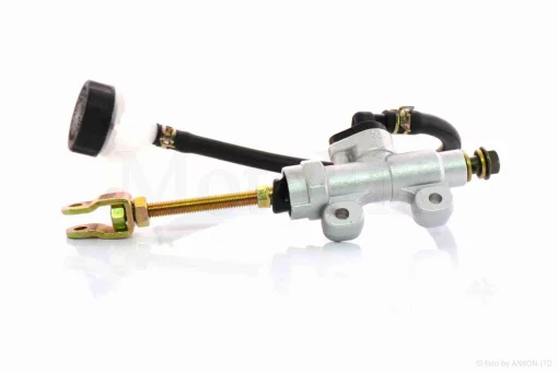 Машинка гальмівна ножного гальма круглий бачок (срібляста), QT-019123