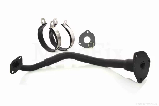 Коліно глушника GY6 150 +прокладки, хомути глушника "LIPAI", QT-024568