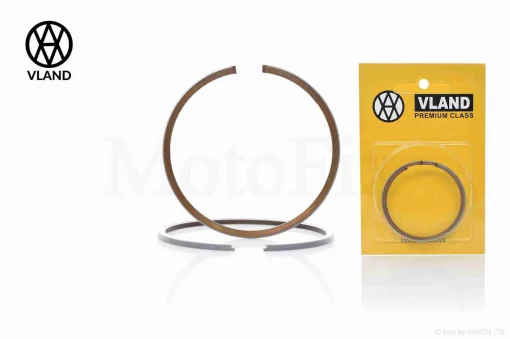 Кільця к-кт DIO ZX, JOG +0.75 40.75 h-1.5 обміднені "VLAND" (JCC) ТАЙВАНЬ (блістер), QT-024585