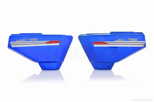 Пластик Alpha, бічна пара на бардачок, синя, QT-012268