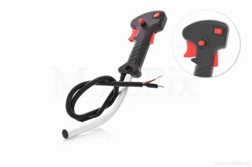 Ручка керма коси права (газу) +кермо (широка клавіша) #2, QT-019635