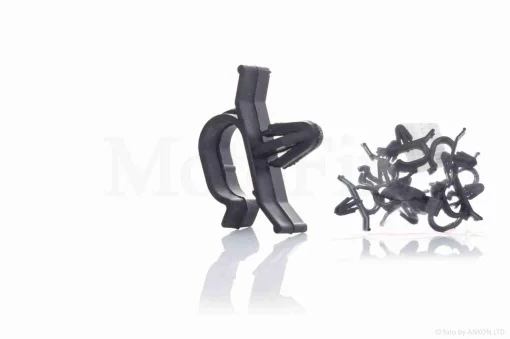 Хомут кріплення шланга/троса до рами (10шт, пластиковий) #1, QT-012771