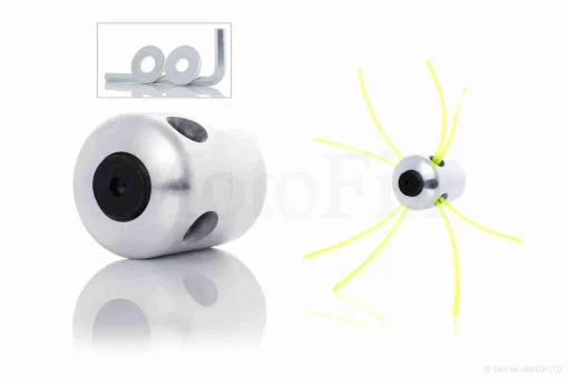 Катушка косы #краб алюминий, 4T, QT-019722