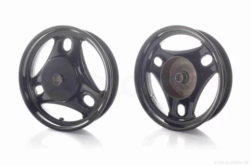 Диск колеса задній 10"-2.15 LETS 1/2/3 T18 залізний (чорний), QT-020123