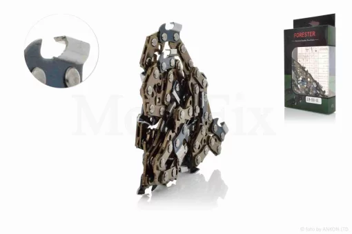 Цепь пилы (супер зуб) 3/8, 1.3mm, 56зв для 16"/40cm P350-401 "FORESTER", QT-020208