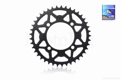 Звезда трансмиссии задняя 4-92/65, d76, D170 428-41T Питбайк "LIPAI" (#1, black), QT-025682