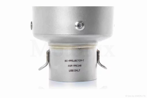 Глушник прямоток #XPT020, D51, сірий мат, QT-017984