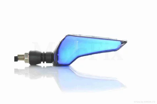 Повороти діодні пара #D-137 гнучка ніжка, блакитний габарит, QT-026171