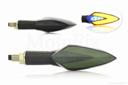 Повороти діодні пара #D-152 гнучка ніжка, з габаритом, QT-026176