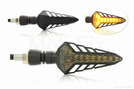 Повороти діодні пара #D-134 гнучка ніжка, динамічні, QT-026181