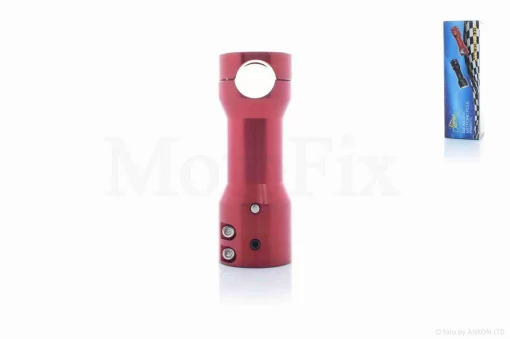 Кріплення відкритого керма на скутера (винос) 29mm, червоний, QT-030276