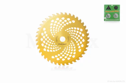 Нож косы 40T D255 d25.4 победит улучшенный (золото) , QT-026435