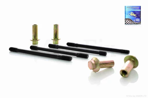 Шпильки циліндра CG125/150 L130, 4шт у зборі "LIPAI", QT-021630