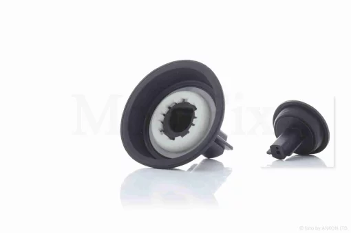 Мембрана карбюратора затворная GY6 80 квадратная с ушами, голая, QT-033438